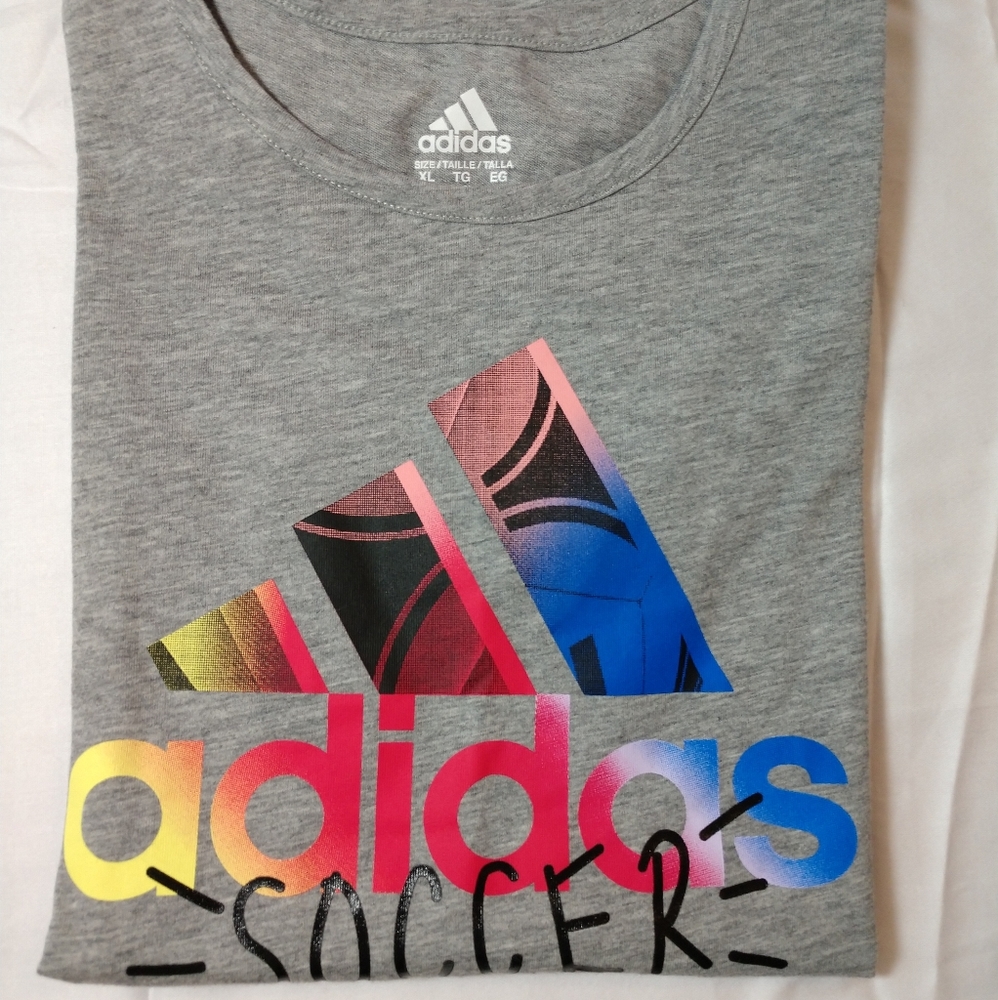 Girls Adidas T-shirt - Soccer NWT